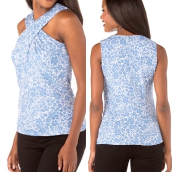MICHAEL Michael Kors Tops - Michael Michael Kors Tansy Cross Neck Top XL
